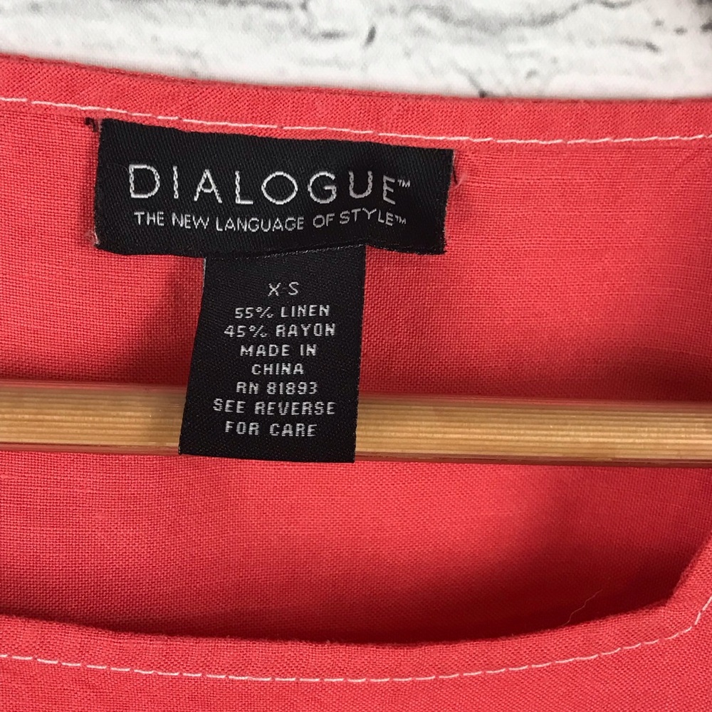 DIALOGUE Linen Tank - Picture 3 of 3